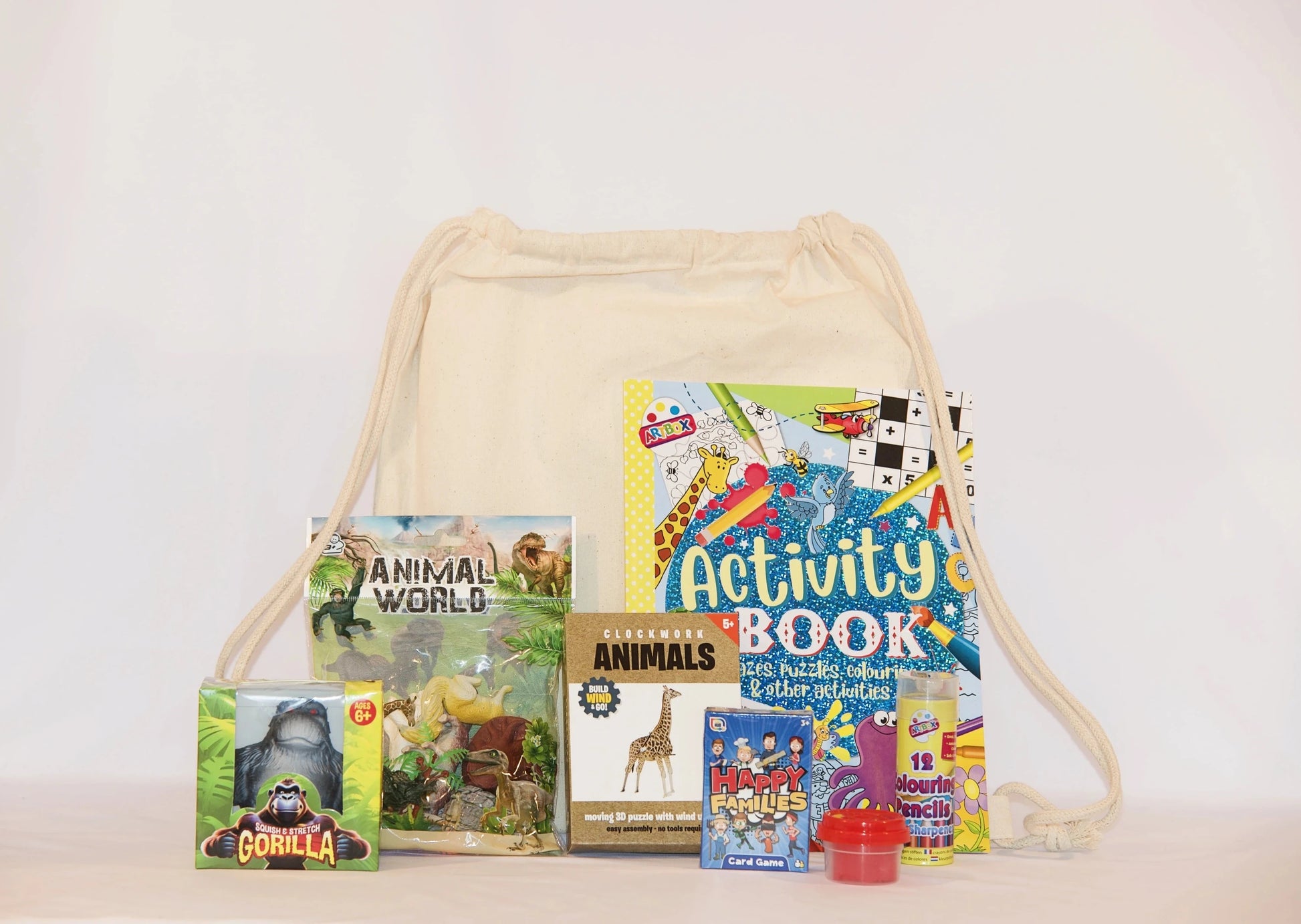 Activity travel pack for kids