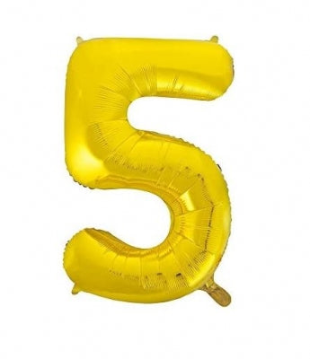 Foil number balloon 34"