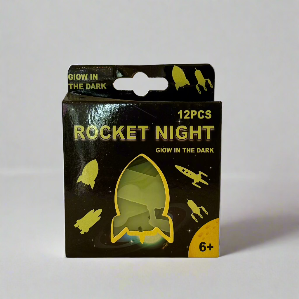 Glow in the dark rockets or solar system