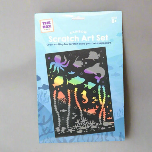 A4 Scratch Art Set